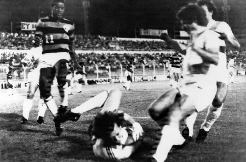 Final do Troféu Mallorca entre Flamengo vs Real Madrid em 1978