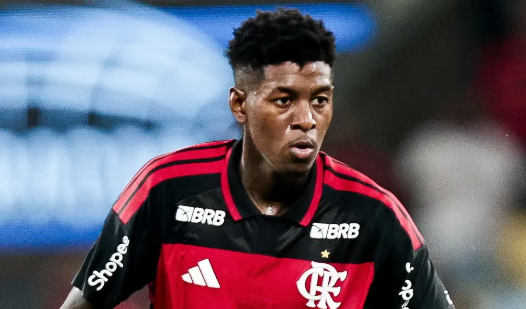 Vitão em jogo do Flamengo