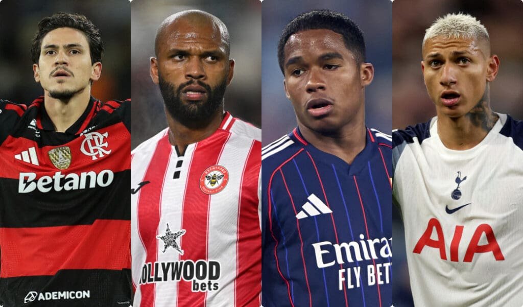 Pedro na Seleção Brasileira: Pedro, Igor Thiago, Endrick e Richarlison, concorrentes por vaga na Seleção