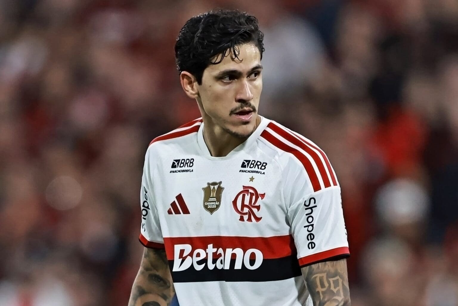 Pedro comemora gol Athletico x Flamengo