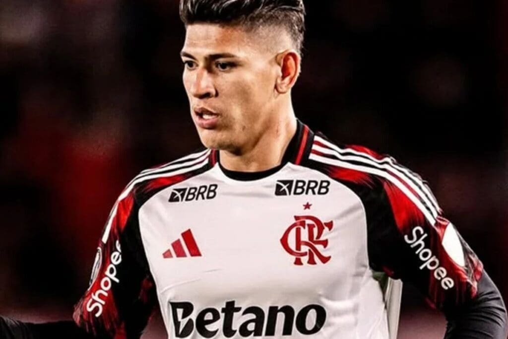Carrascal em campo pelo Flamengo