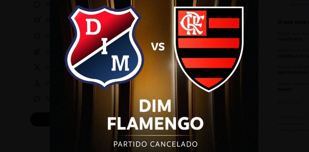 Sensatez à vista. E a prazo! Escudos de DIM x Flamengo com aviso de parida cancela