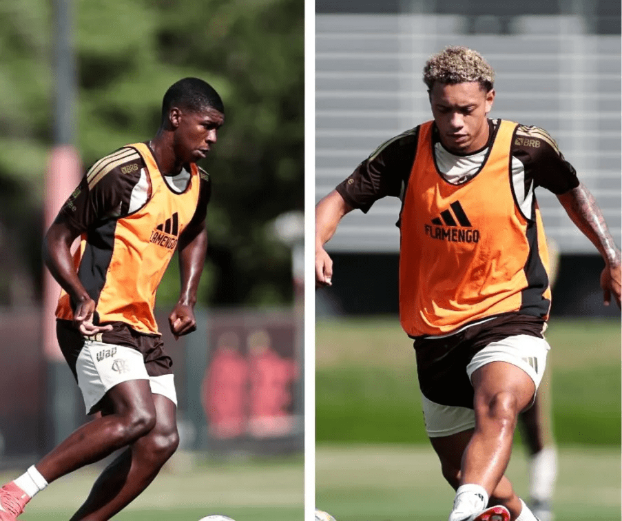 Flamengo terá pelo menos 5 jovens da base contra Coritiba; veja quais