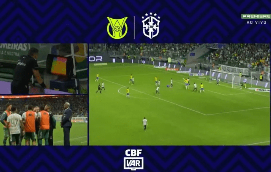 Arbitragem desastrosa protege vitória do Palmeiras sobre Chape e mantém distância para o Flamengo VAR definiu Palmeiras x Chapecoense no Brasileirão
