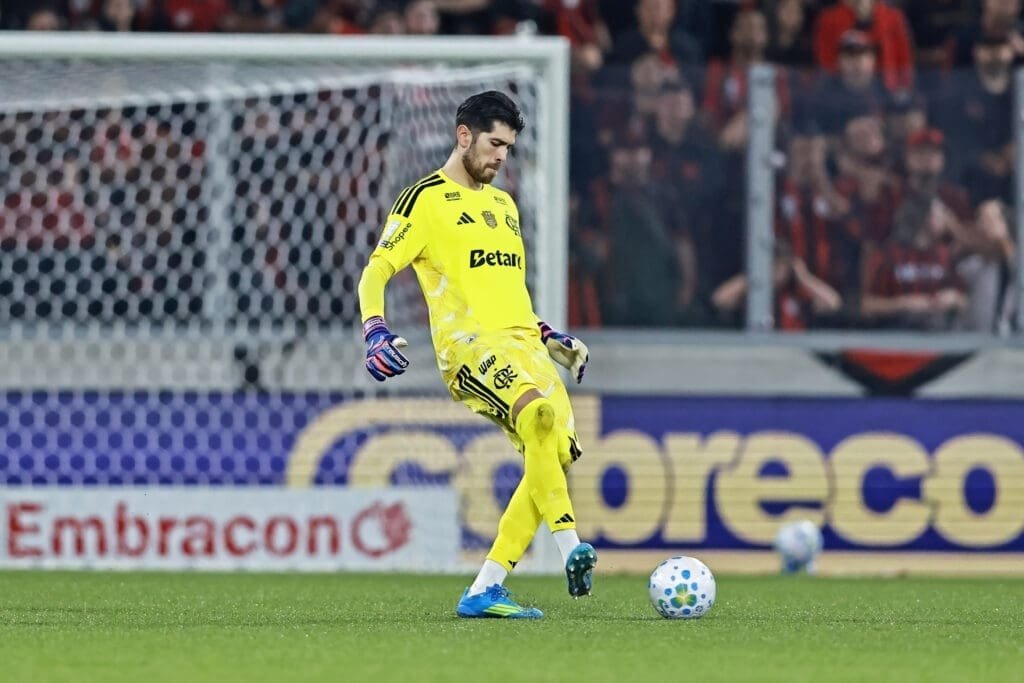 Rossi durante Athletico-PR x Flamengo