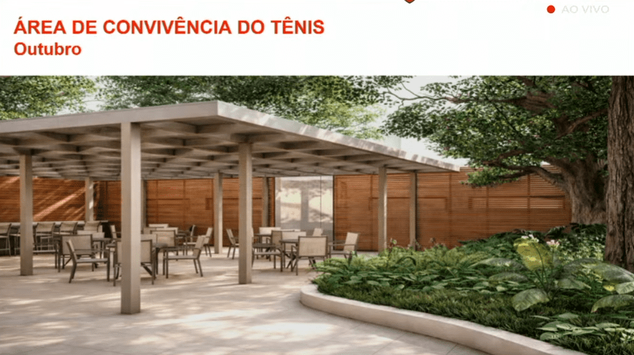 Apresentação área de tênis Gávea