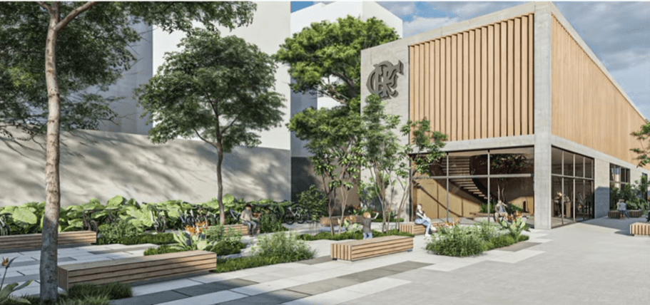 Projeto da nova entrada da Gávea