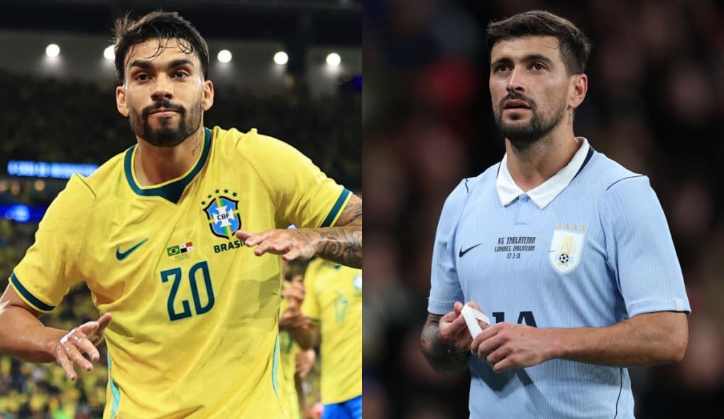 Flamengo bate recorde histórico de convocados para Copa do Mundo Entre convocados do Flamengo, Paquetá com a camisa da Seleção Brasileira e Arrascaeta pela Seleção Uruguaia
