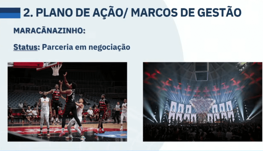 Planos da Gestão Fla-Flu para o Maracnãzinho