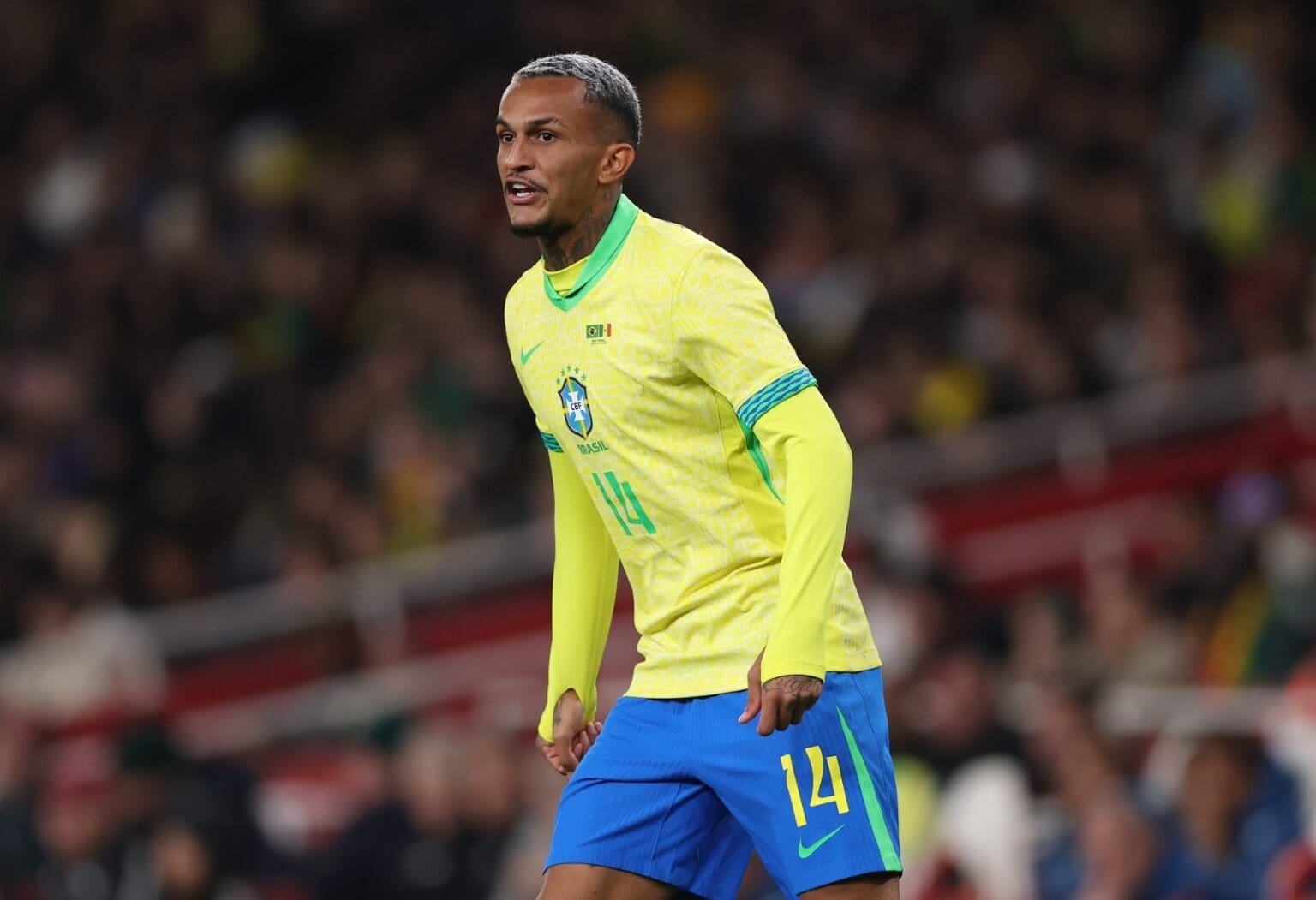 Notícias do Flamengo hoje: Wesley, Danilo e Carrascal Wesley em campo pela Seleção Brasileira