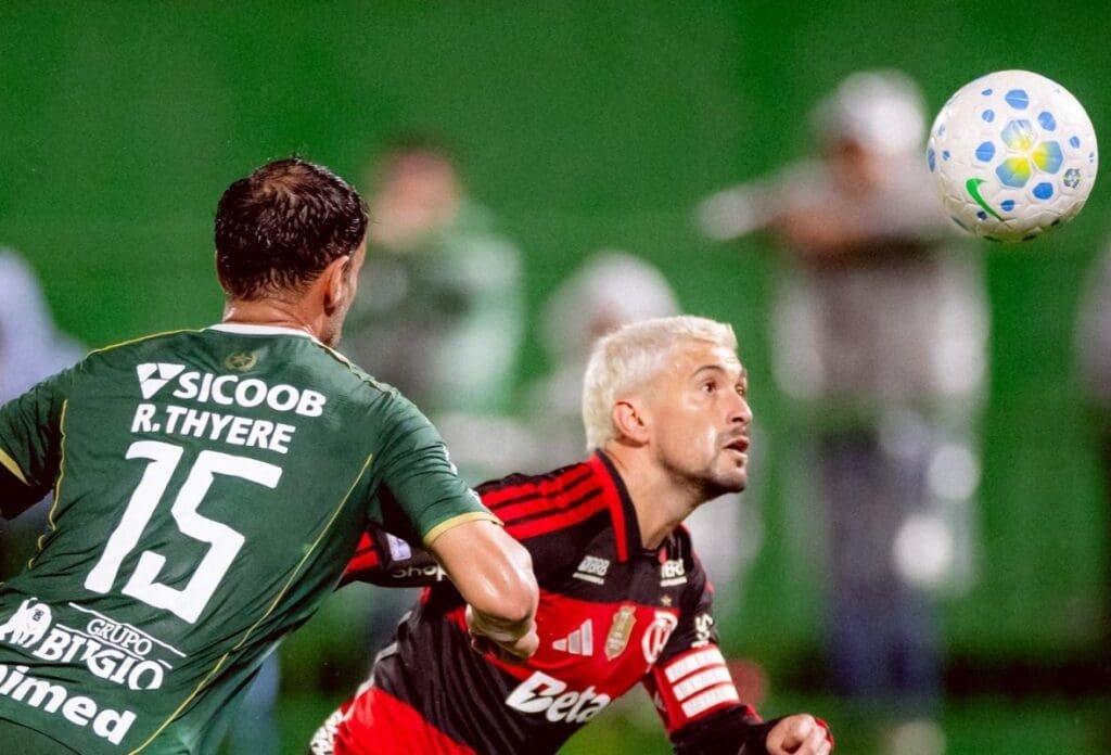 Arrascaeta durante Chapecoense x Flamengo