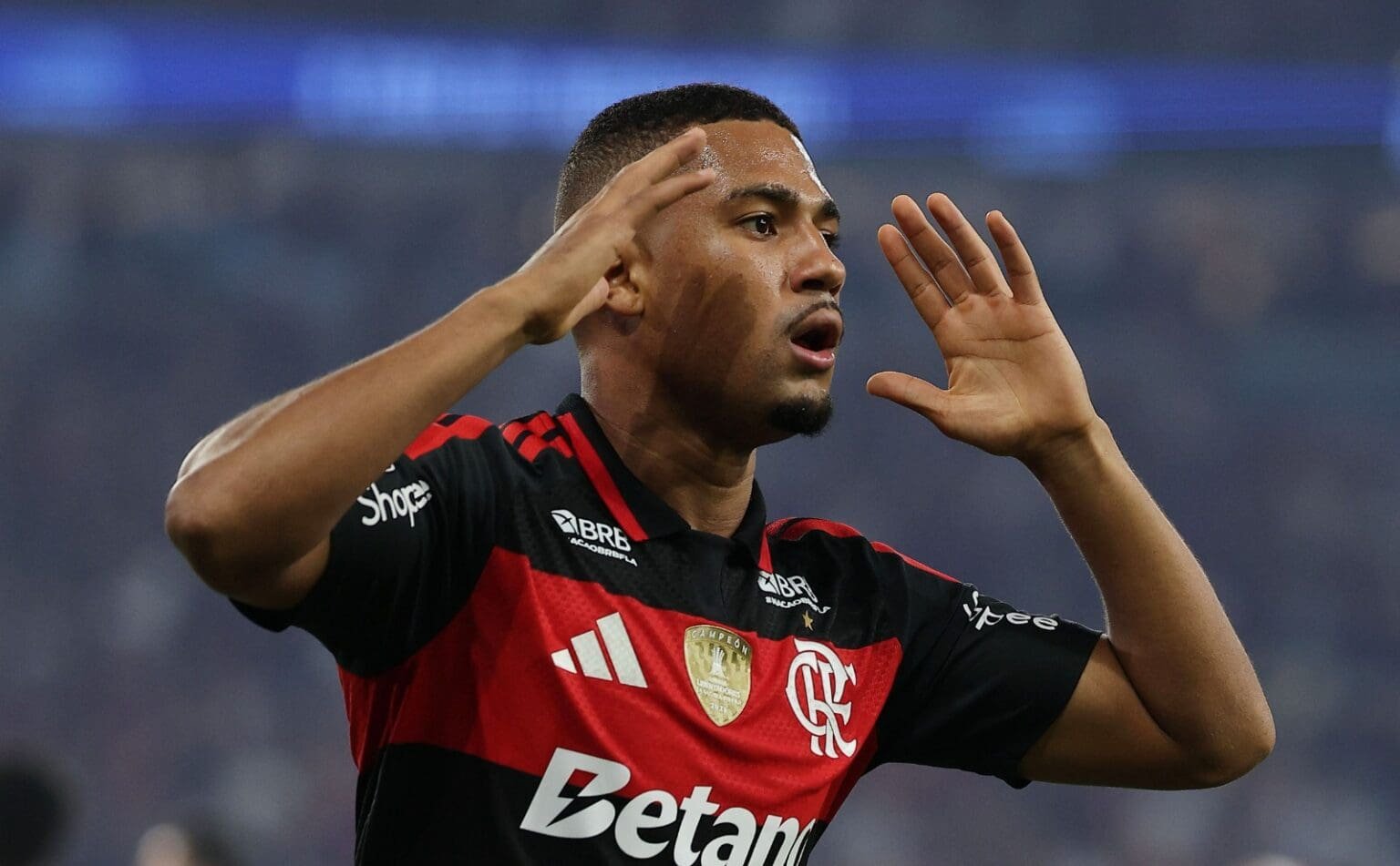 Flamengo 2×2 River Plate: ficha técnica e estatísticas – Amistoso Samuel Lino durante jogo do Flamengo