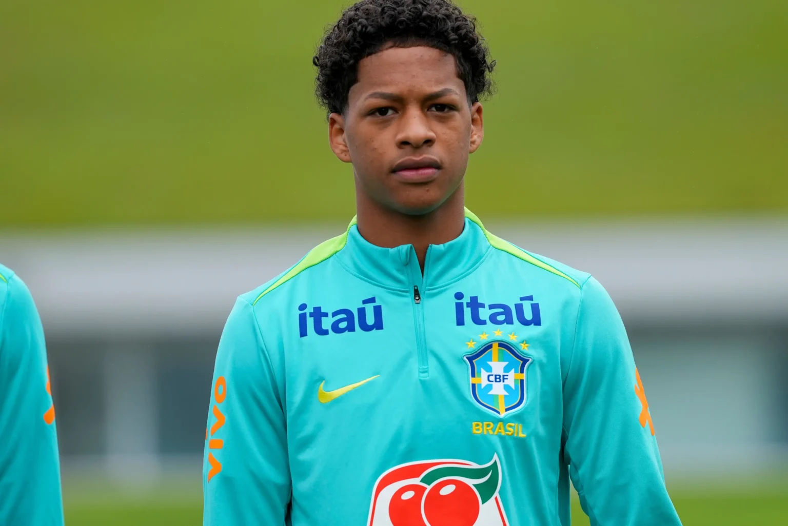 Zé Lucas, alvo do Flamengo, com a camisa da Seleção Brasileira