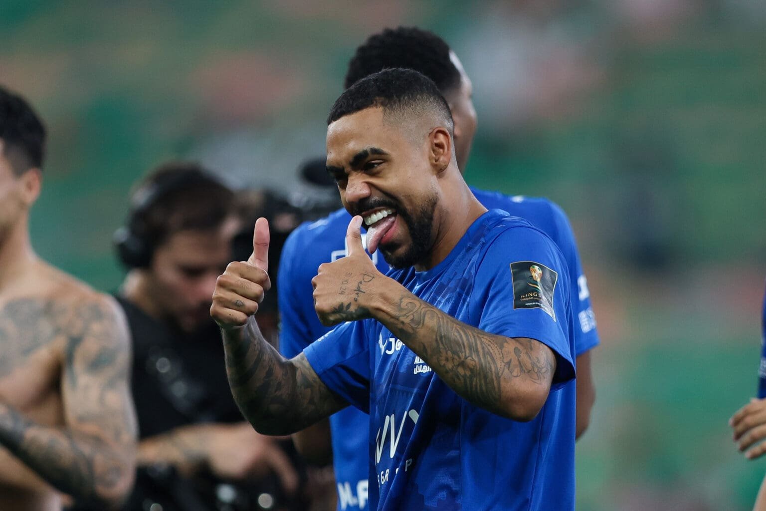 Flamengo entra na briga para tirar Malcom do Al Hilal Malcom em campo pelo Al Hilal