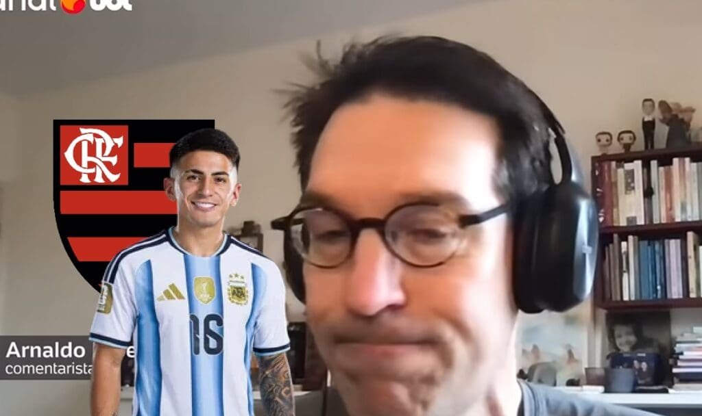 Arnaldo Ribeiro ‘acusa o golpe’ com Thiago Almada no Flamengo arnaldo ribeiro flamengo thiago almada