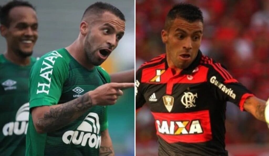10 jogadores que defenderam Flamengo e Chapecoense; veja lista canteros flamengo chapecoense