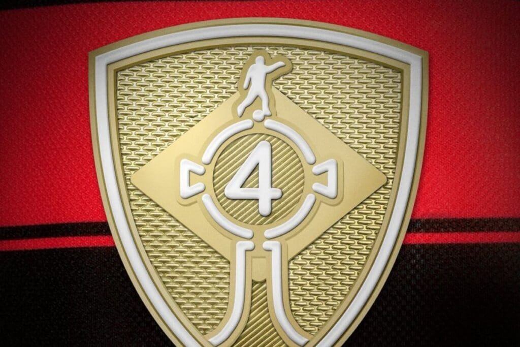 Patch do Flamengo de tetracampeão da Libertadores