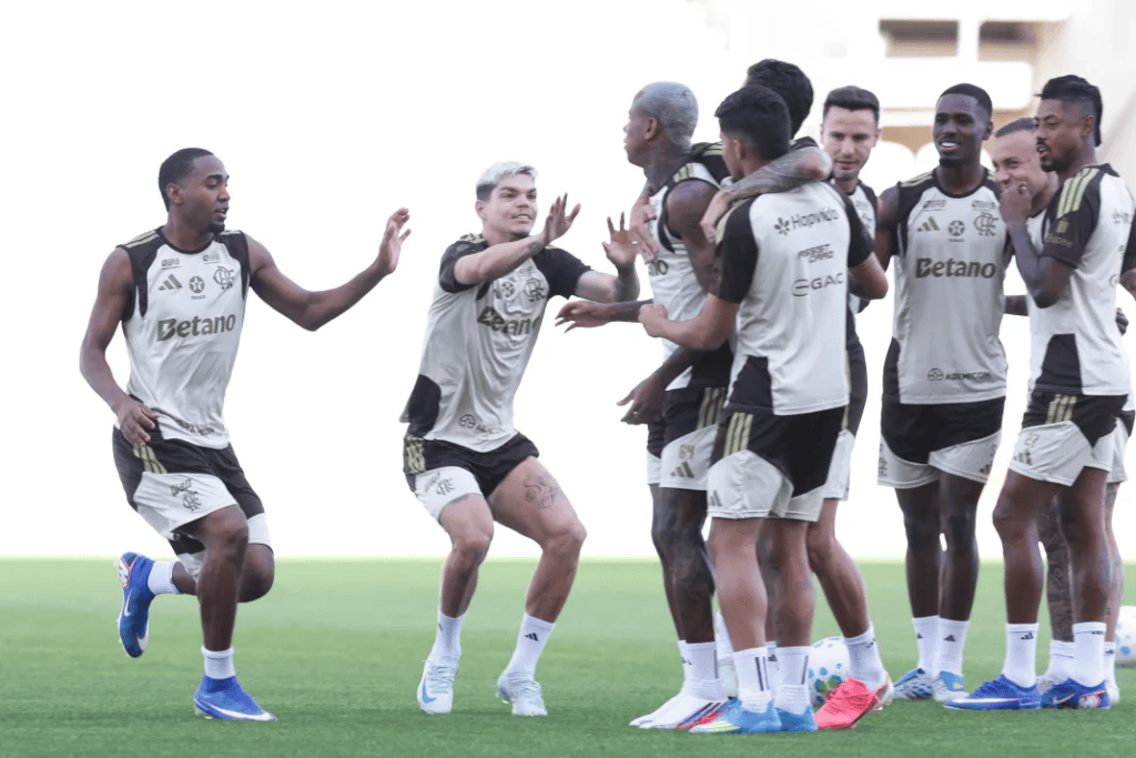Flamengo x Lausanne-Sport é grande chance para jovens da base Treino em Algarve antes de Flamengo x Lausanne-Sport