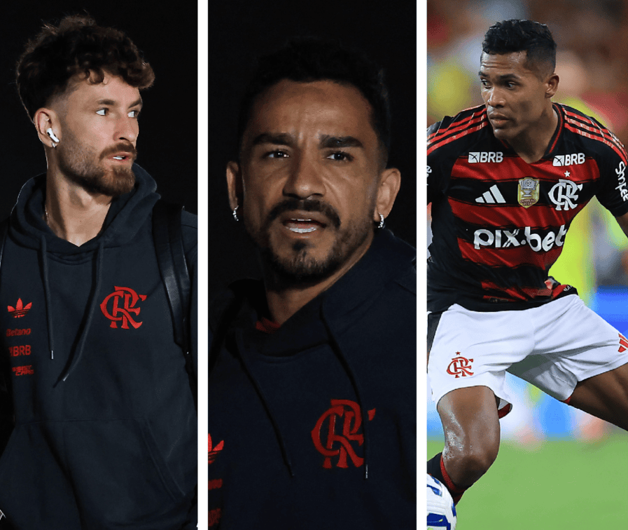 Danilo, Léo Pereira e Alex Sandro retornam ao Flamengo, mas não enfrentam Olimpia Léo Pereira, Danilo e Alex Sandro pelo Flamengo