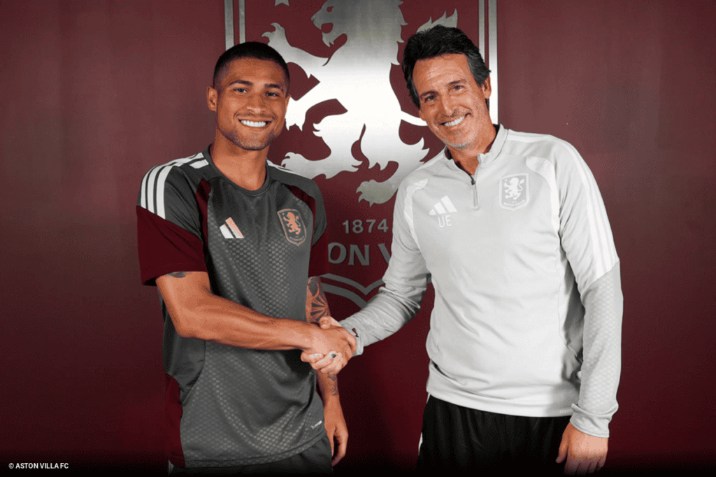 João Gomes é anunciado pelo Aston Villa e garante bolada ao Flamengo João Gomes anunciado pelo Aston Villa