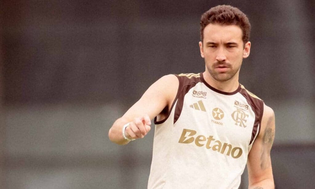 Léo Ortiz dá grande passo para Flamengo x São Paulo; entenda léo ortiz flamengo treino