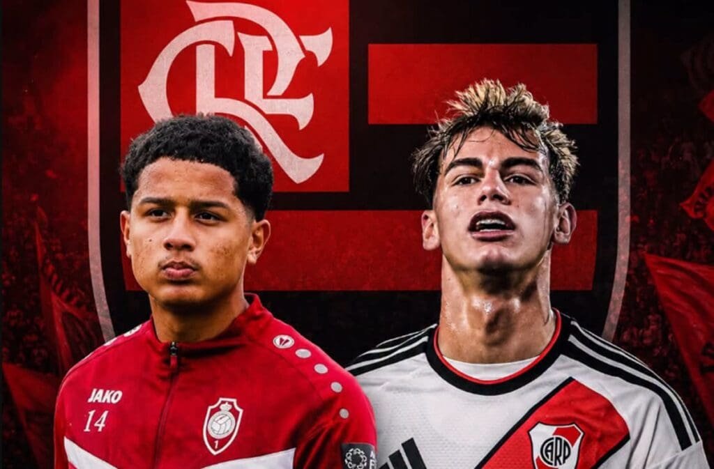 Anthony Valencia e Joaquín Freitas Flamengo reforços