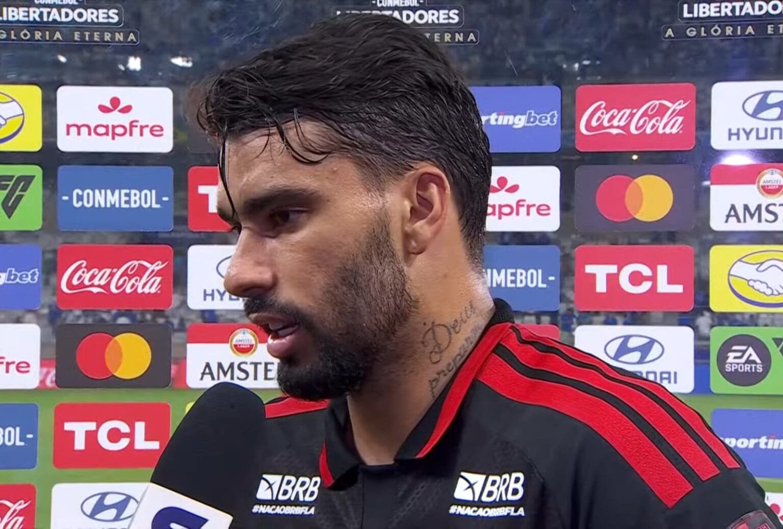 Paquetá entrevista pós Cruzeiro x Flamengo
