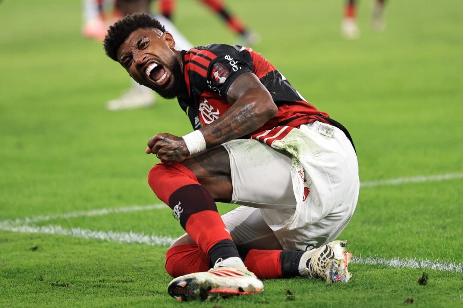 Royal vibra após desarme em Flamengo x Cruzeiro