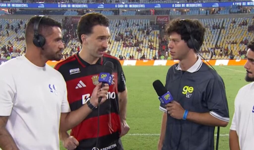 Léo Ortiz admite queda do Flamengo no 2º tempo após vitória sobre Botafogo leo ortiz flamengo botafogo