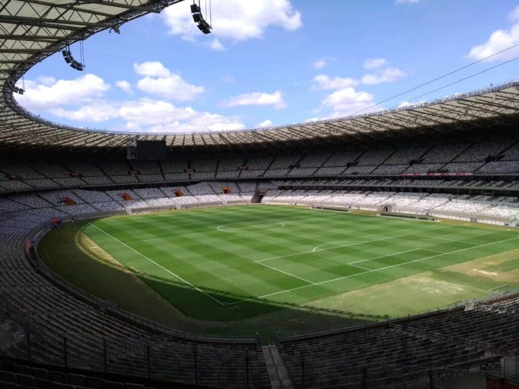 Cruzeiro x Flamengo: Mineirão recebe ajustes antes das oitavas da Libertadores Mineirão, palco de Cruzeiro x Flamengo