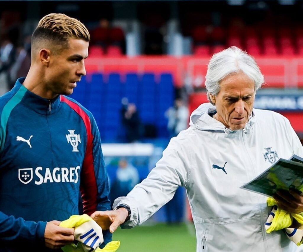 Cristiano Ronaldo e Jorge Jesus