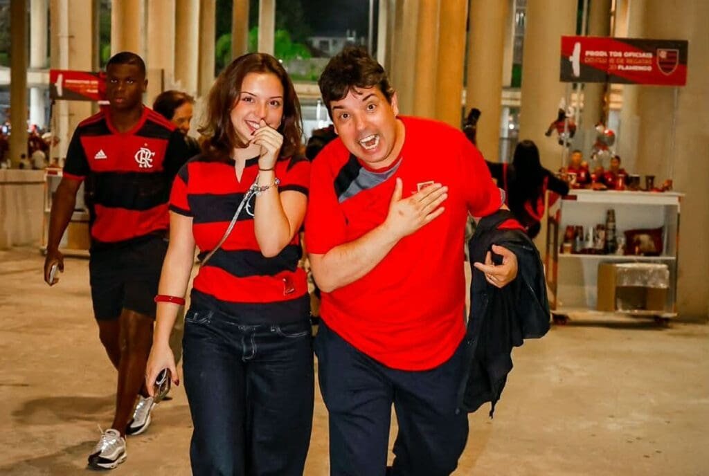Paulo Lima no Maracanã para Flamengo x Mirassol