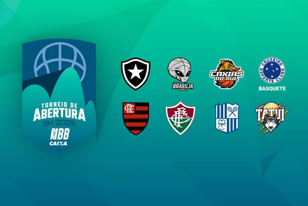 Participantes do Torneio de Abertura do NBB 2026, FlaBasquete é um dos 8 times
