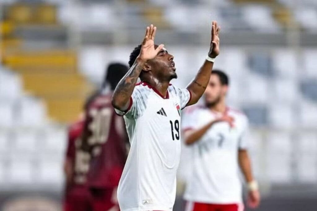 Yuri César, ex-Flamengo, foi convocado pelos Emirados Árabes Unidos pela segunda vez