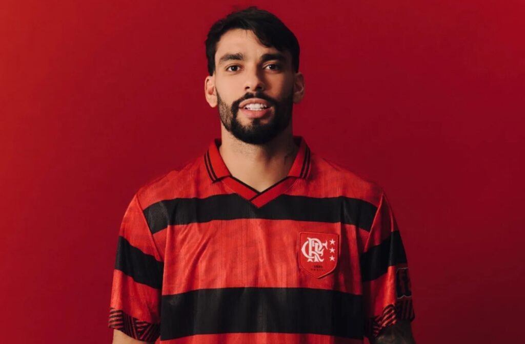 camisa flamengo 1996 paquetá