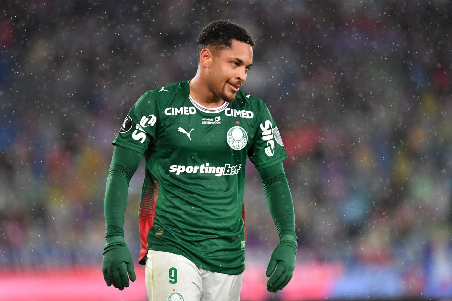 Vitor Roque pelo Palmeiras
