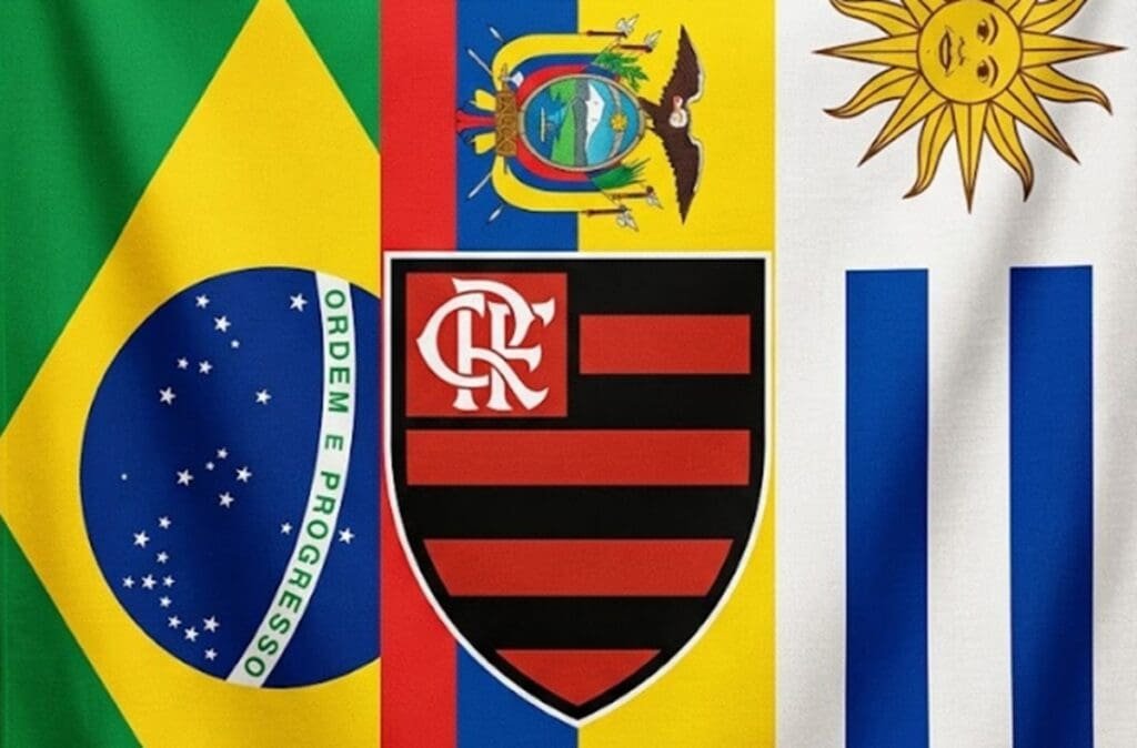 flamengo data fifa brasil equador uruguai