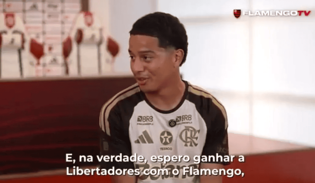 Anthony Valencia na Flamengo TV