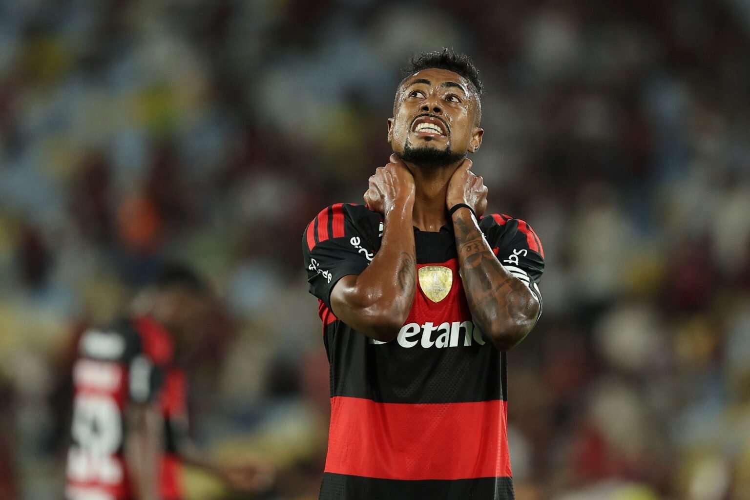 Bruno Henrique lamenta chance desperdiçada em jogo do Flamengo