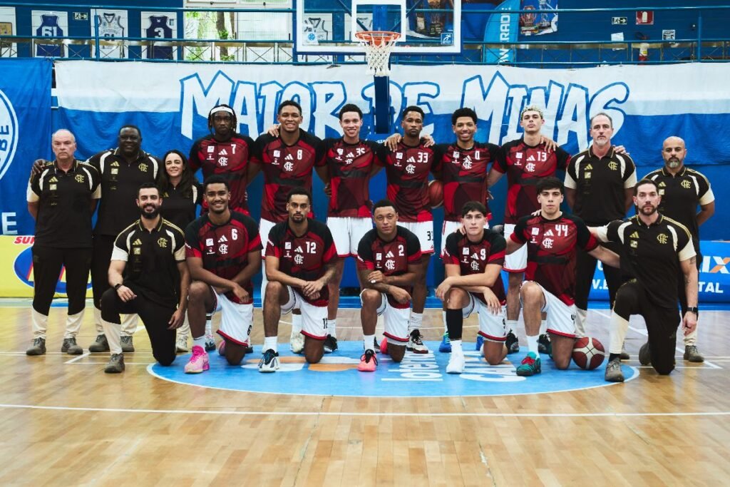 Elenco do FlaBasquete campeão do Torneio de Abertura NBB