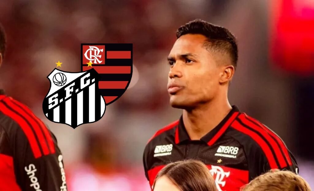 Santos x Flamengo: Leonardo Jardim fará 4 mudanças na escalação alex sandro flamengo santos