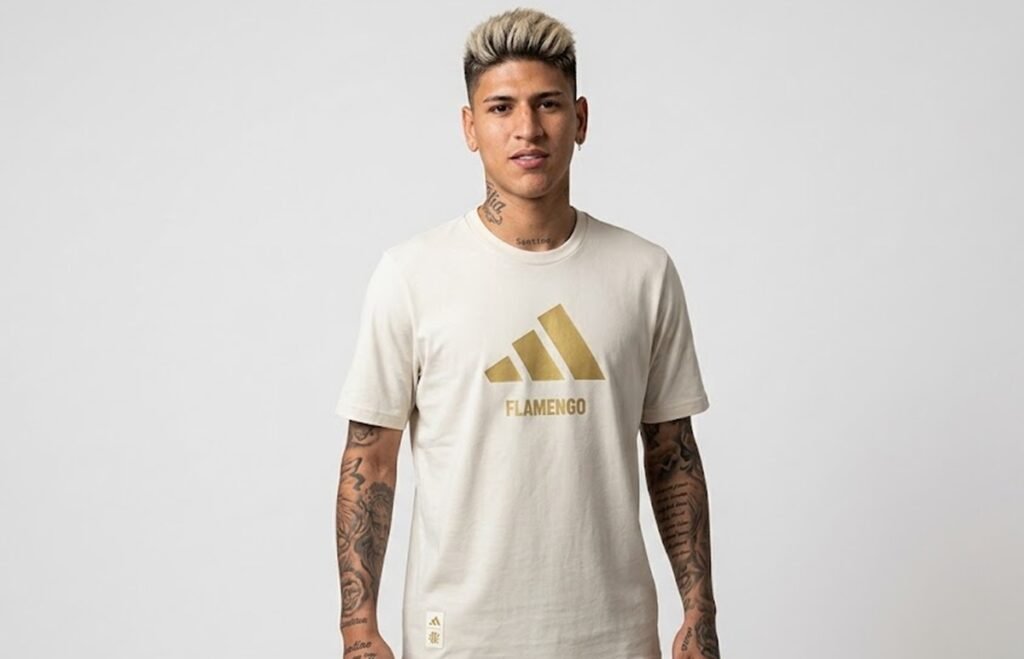carrascal adidas flamengo branca dourada