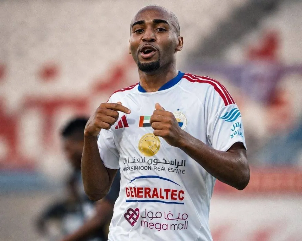 Lorran marca primeiro gol pelo Al Sharjah; assista Lorran pelo Al Sharjah