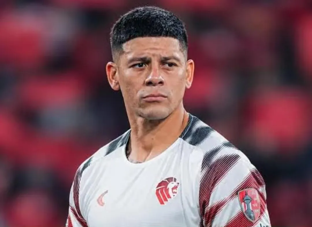 Marcos Rojo pelo Estudiantes