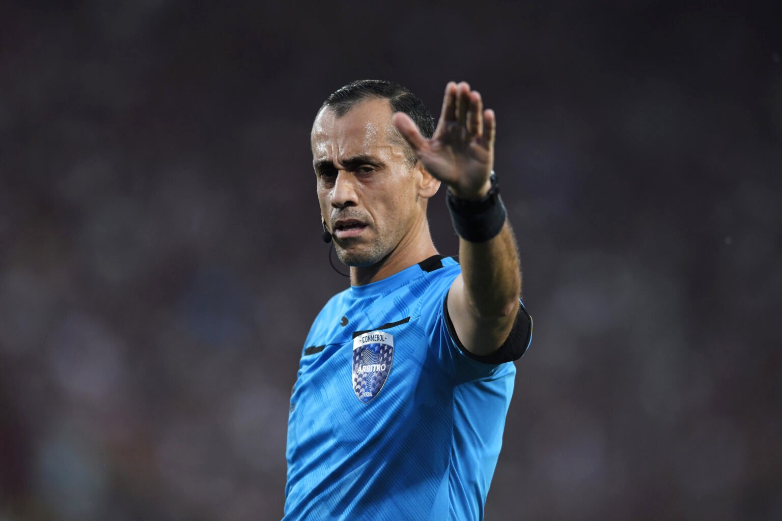 Juan Benítez, árbitro do jogo Estudiantes x Flamengo