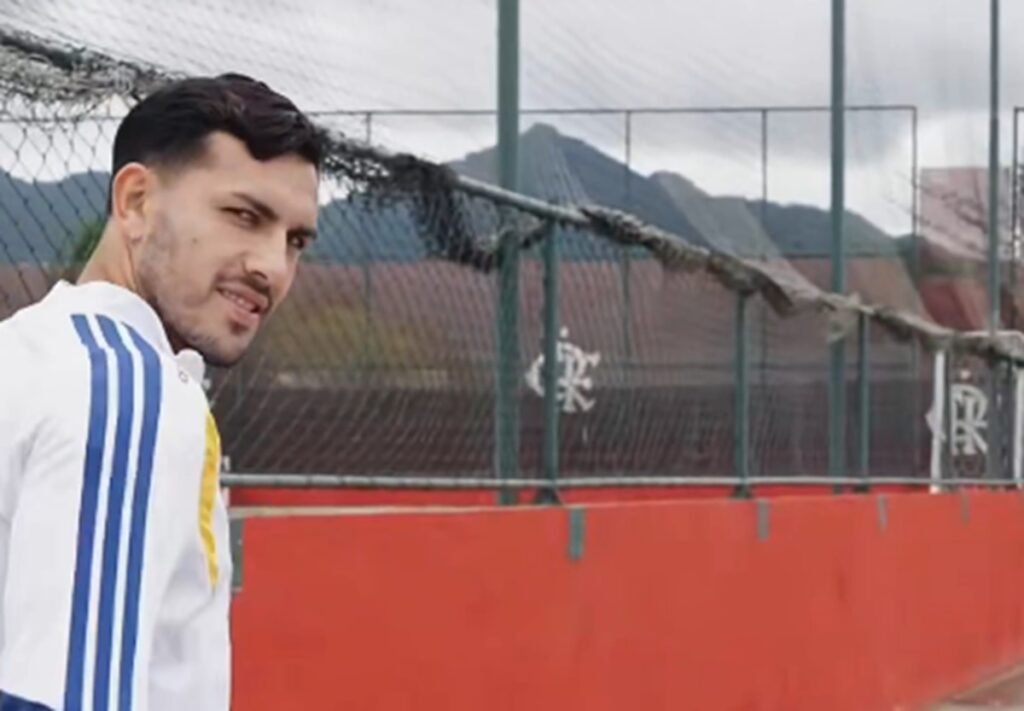 paredes boca juniors flamengo ninho do urubu